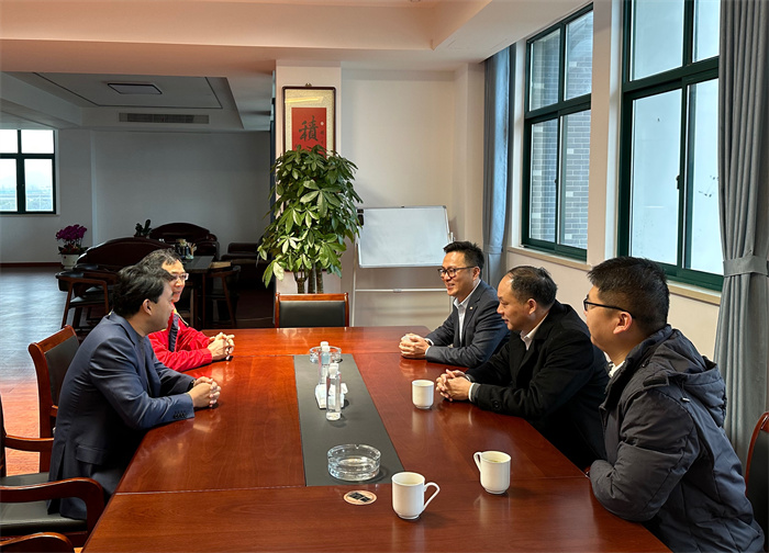 常州市政協副主席、常州民建主委一行走訪我司